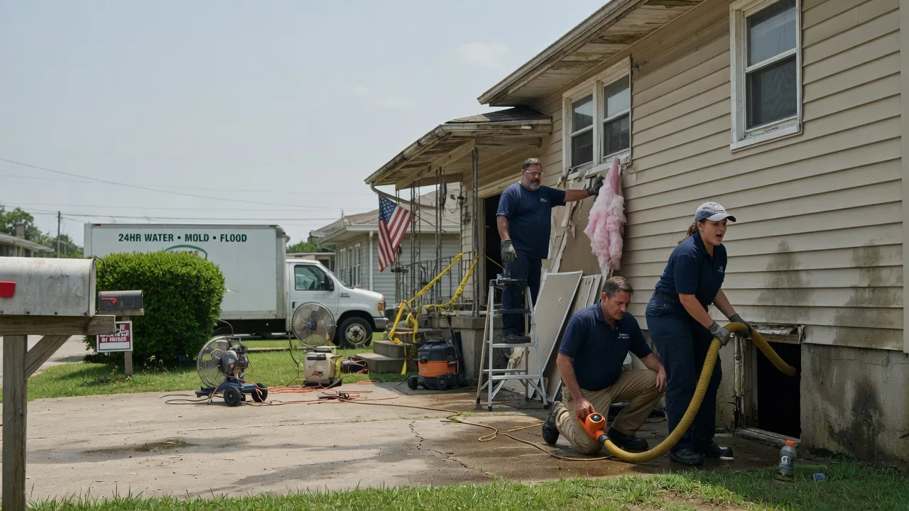 Water Damage Repair in Delavan, IL near me